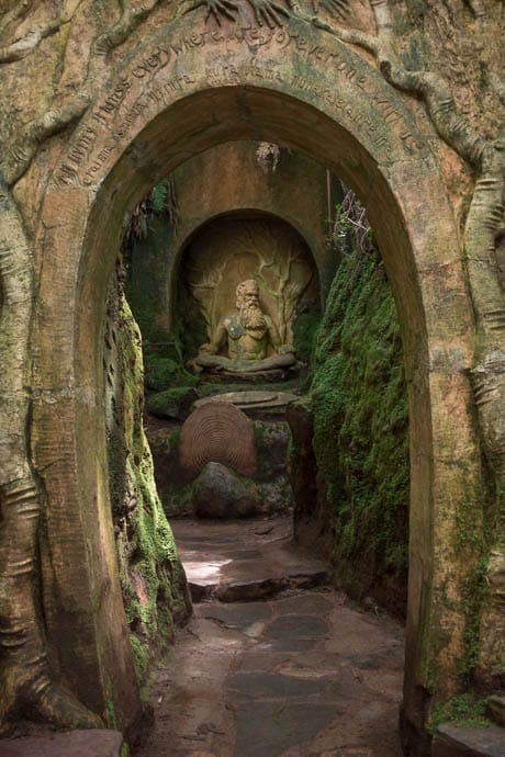 William Ricketts Sanctuary arch sculpture
