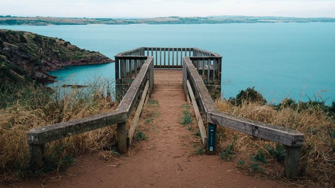 Lookout at Cape Woolamai Coastal Walk